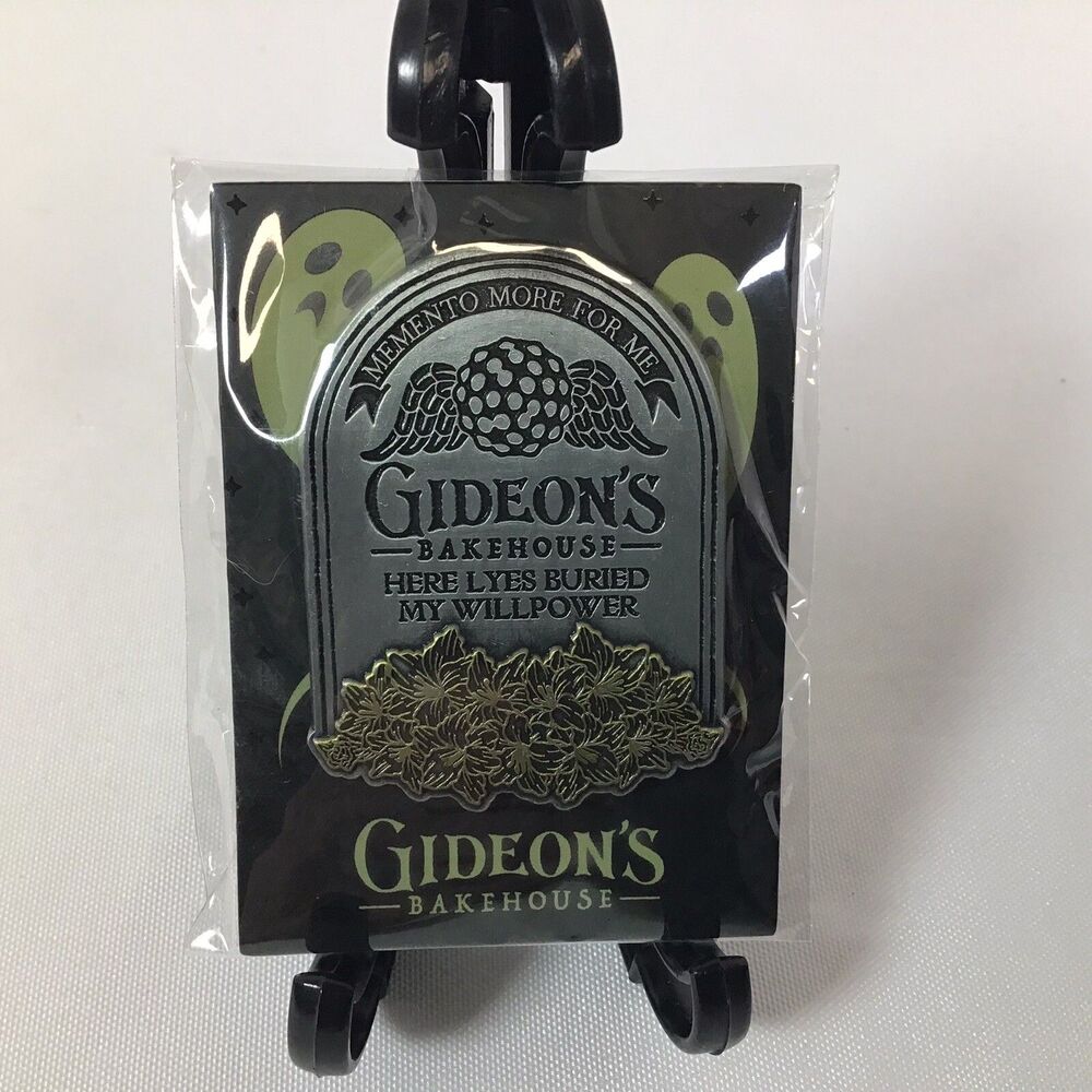 Gideon’s Bakehouse Black Friday Tombstone Pin 2023 Limited Edition New